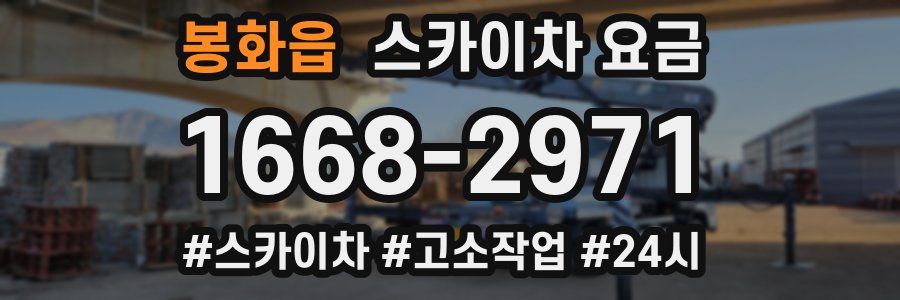 봉화읍 스카이차 요금