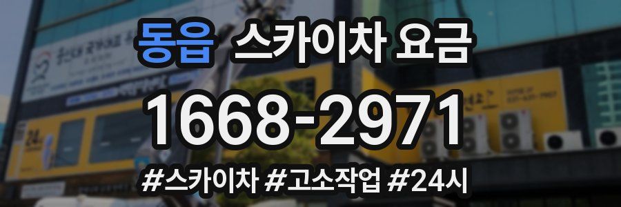 동읍 스카이차 요금