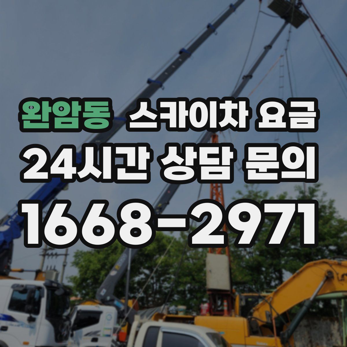 완암동 스카이차 요금