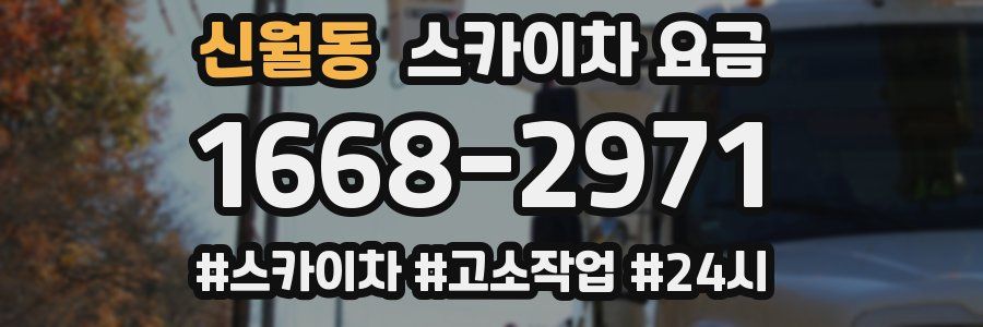 신월동 스카이차 요금