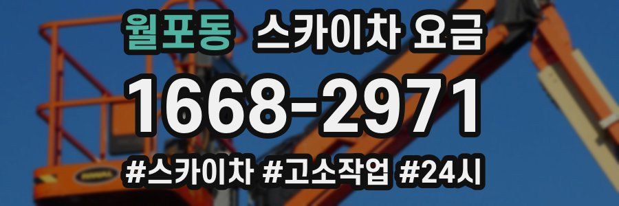 월포동 스카이차 요금