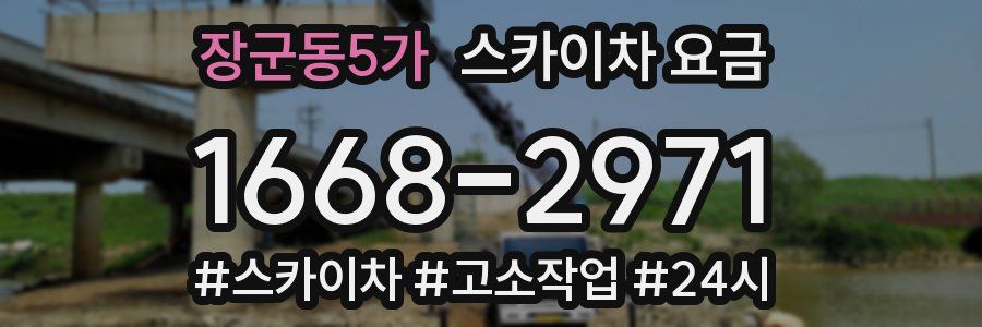 장군동5가 스카이차 요금