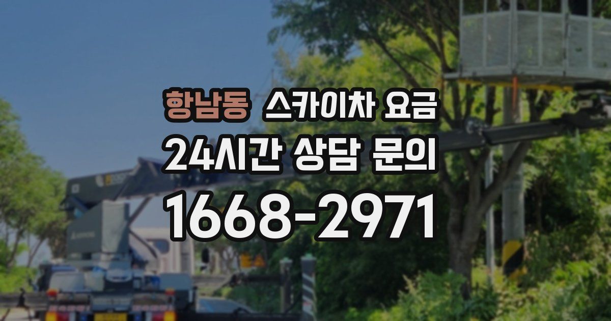 항남동 스카이차 요금