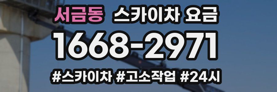 서금동 스카이차 요금
