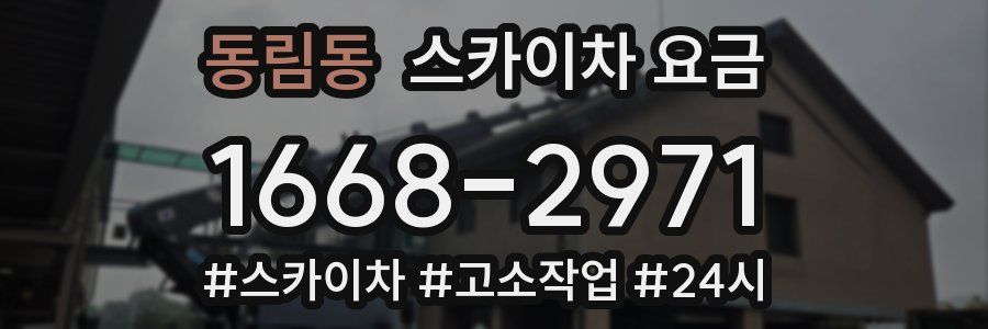 동림동 스카이차 요금