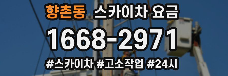 향촌동 스카이차 요금