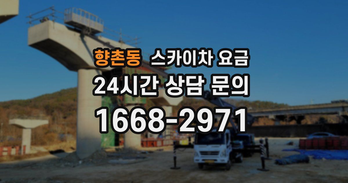 향촌동 스카이차 요금