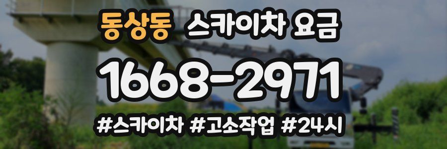 동상동 스카이차 요금
