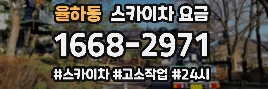 율하동 스카이차 요금