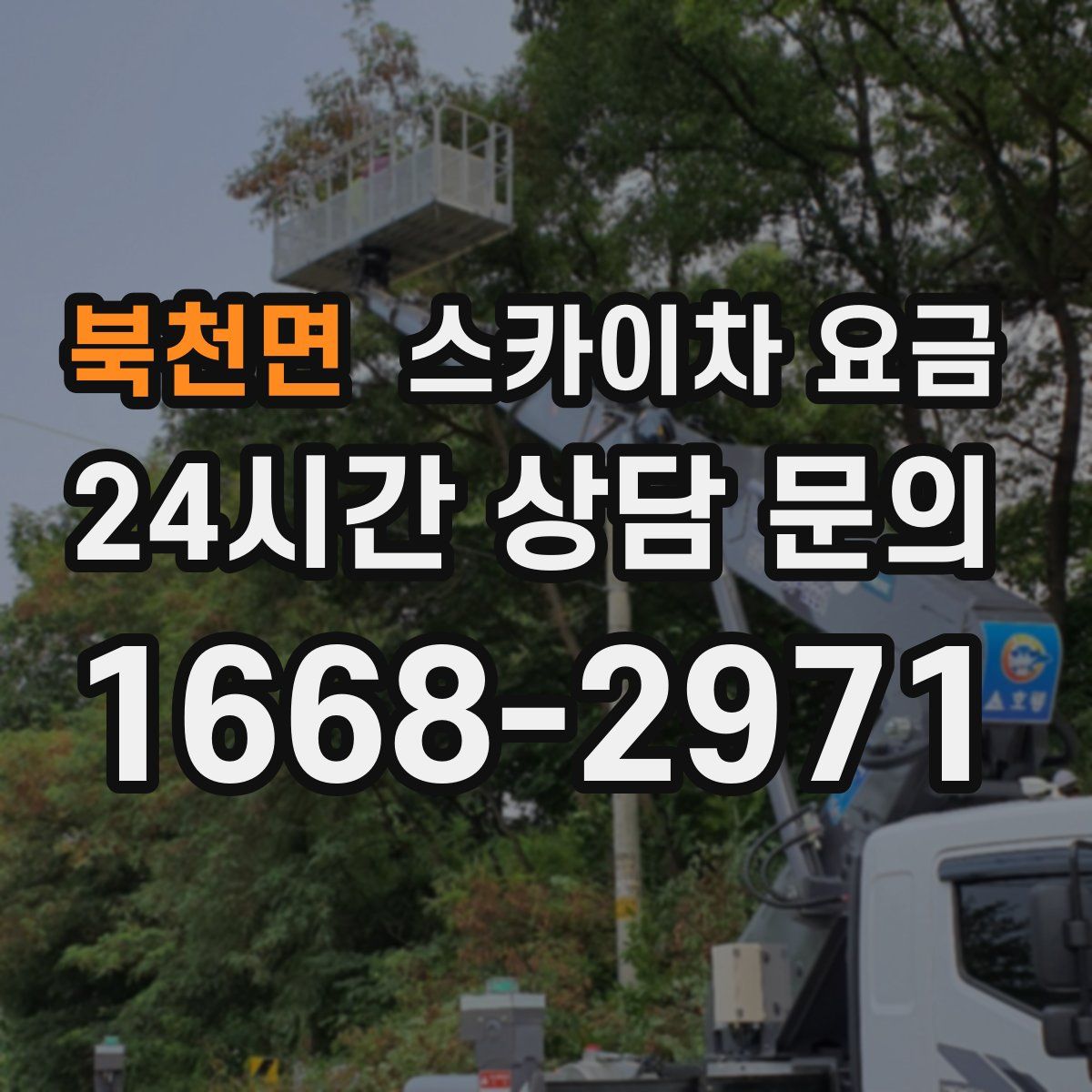 북천면 스카이차 요금