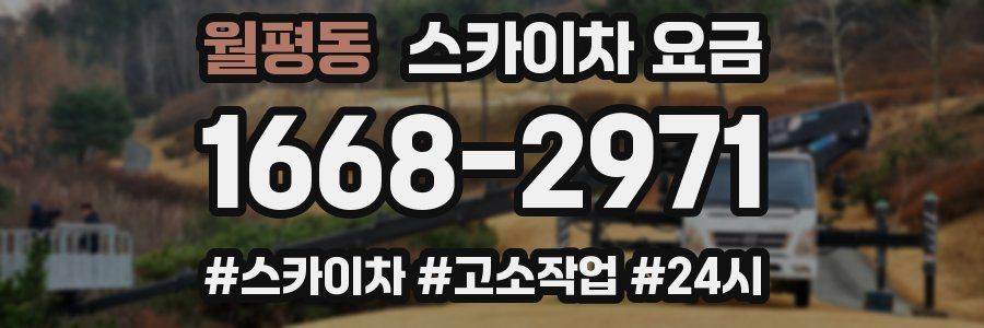 월평동 스카이차 요금