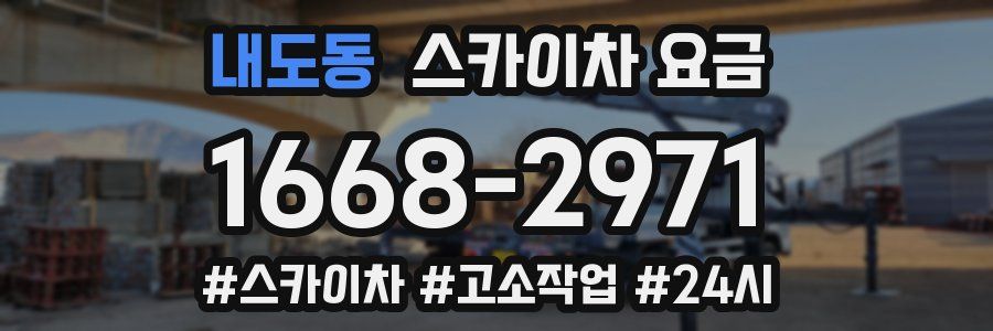 내도동 스카이차 요금