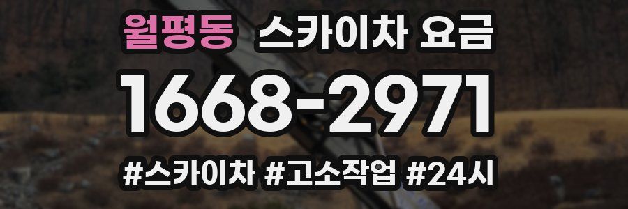 월평동 스카이차 요금