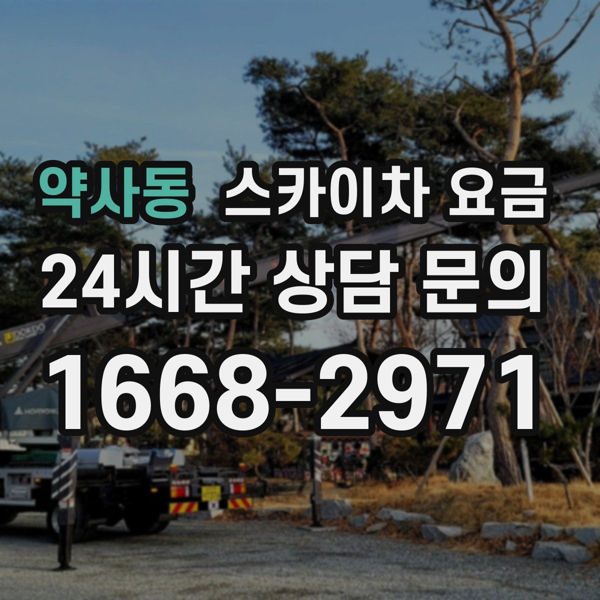 약사동 스카이차 요금