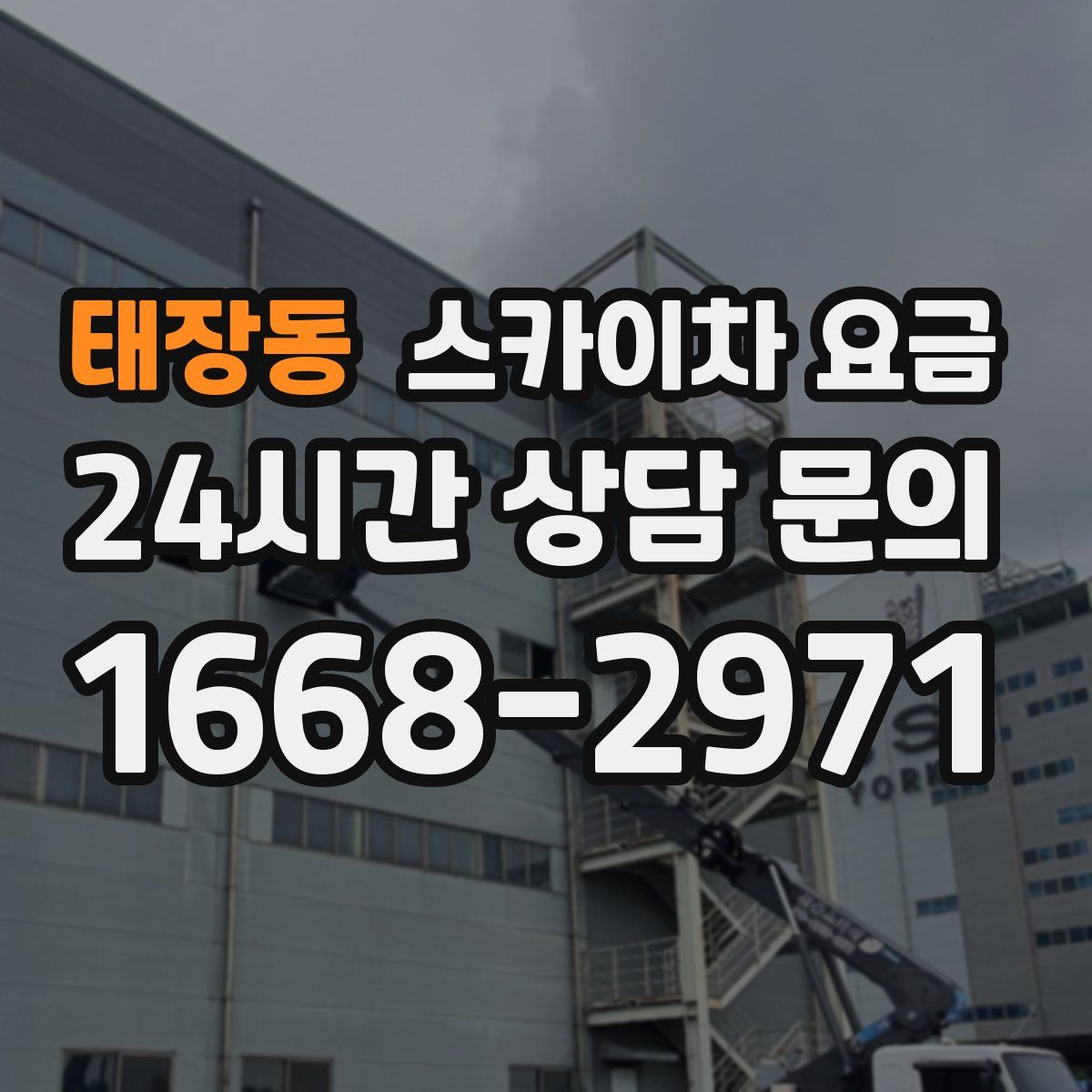 태장동 스카이차 요금