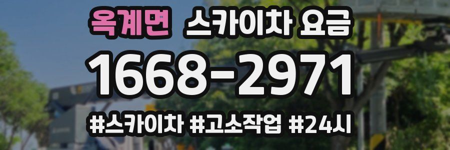 옥계면 스카이차 요금