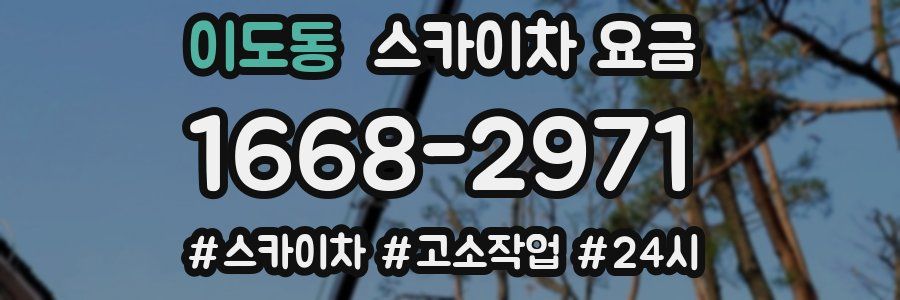 이도동 스카이차 요금