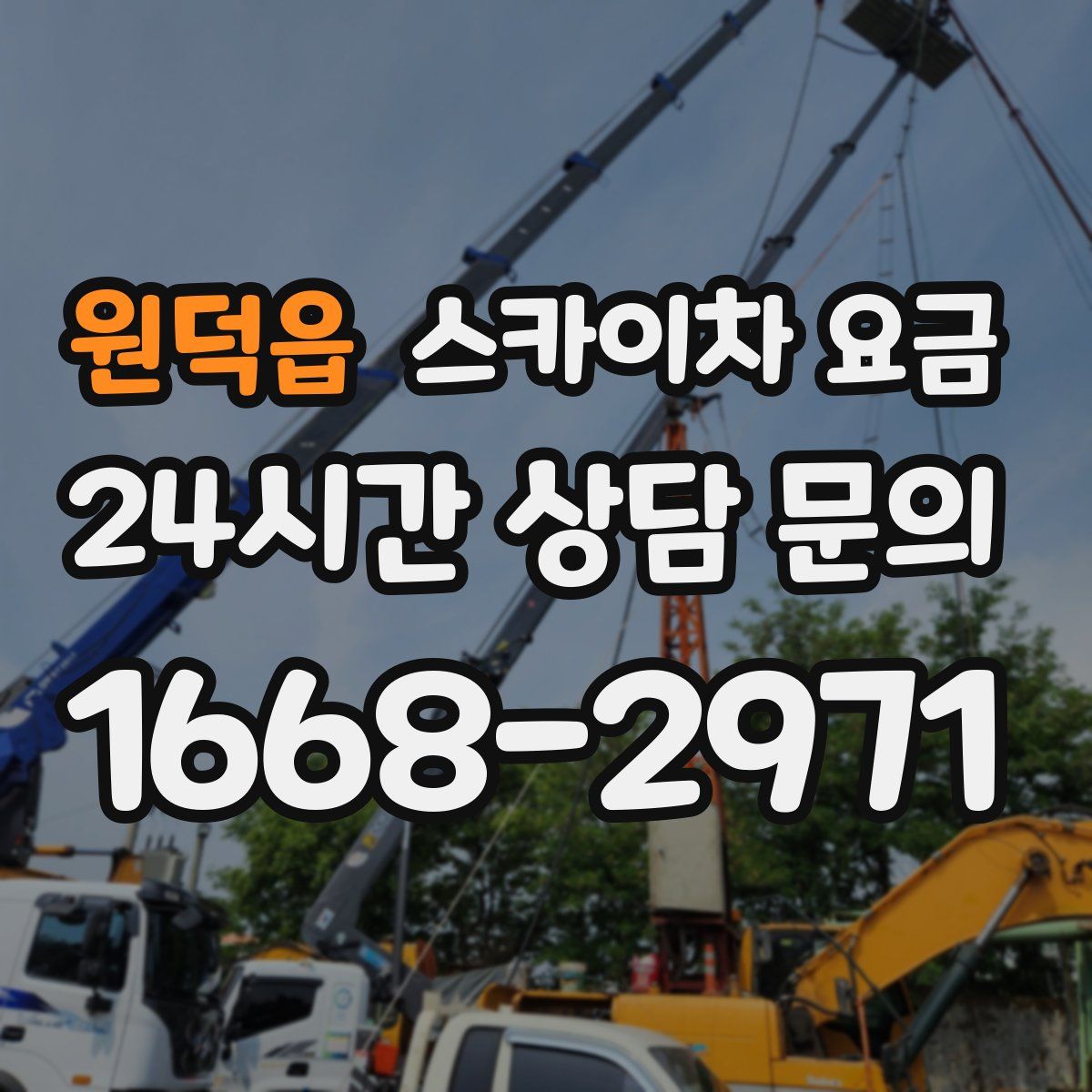 원덕읍 스카이차 요금