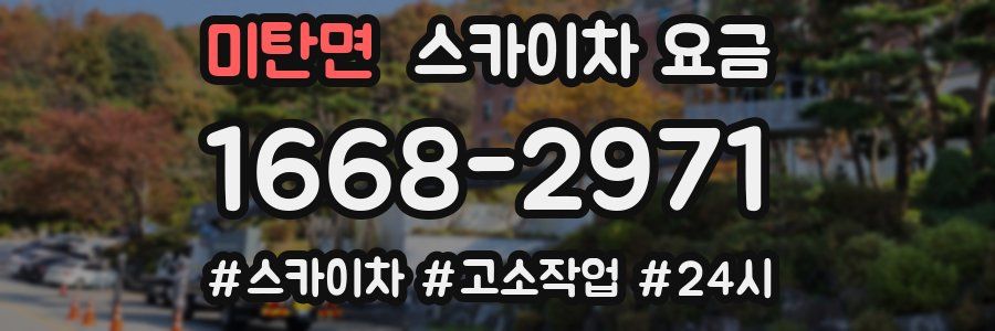 미탄면 스카이차 요금