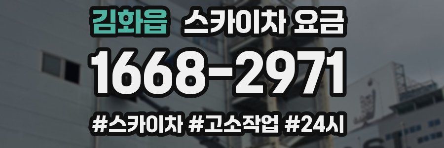 김화읍 스카이차 요금