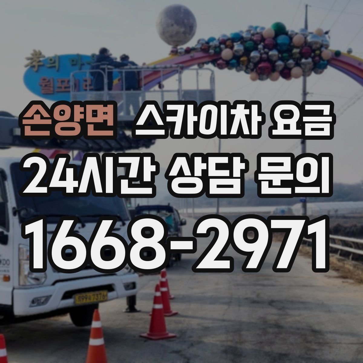 손양면 스카이차 요금