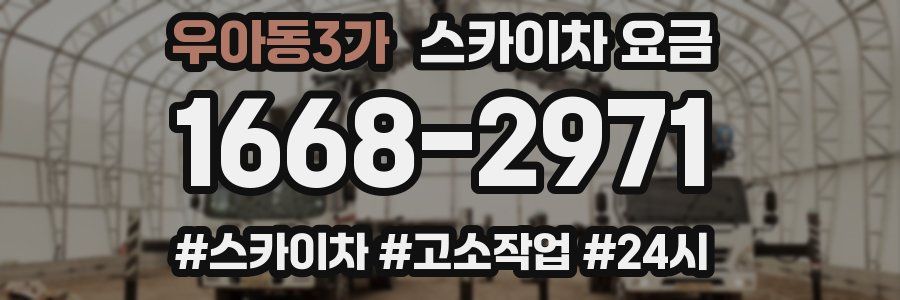 우아동3가 스카이차 요금