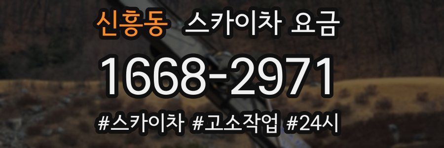 신흥동 스카이차 요금