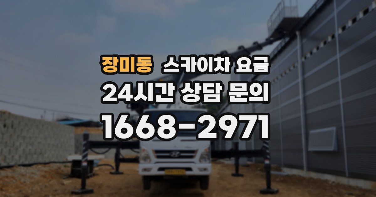 장미동 스카이차 요금