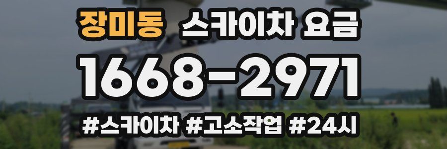 장미동 스카이차 요금