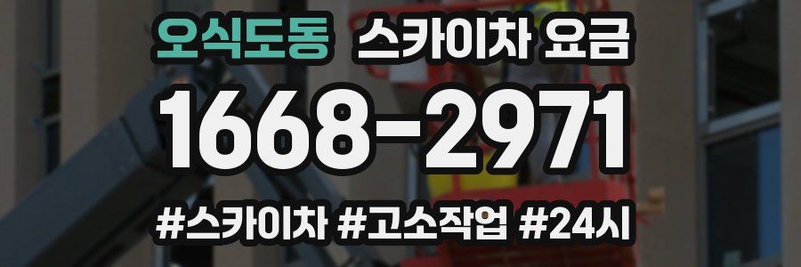 오식도동 스카이차 요금