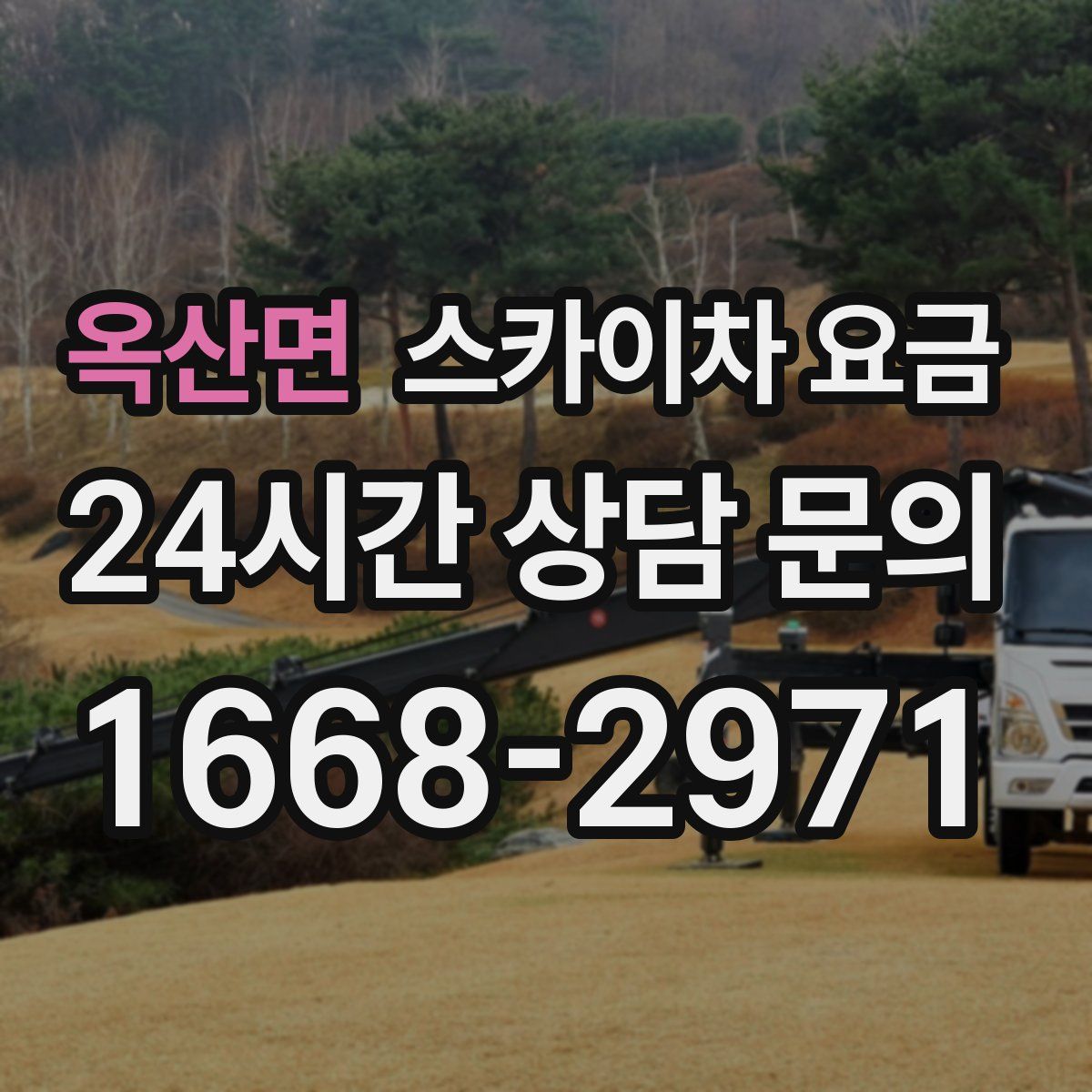 옥산면 스카이차 요금