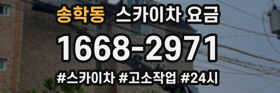 송학동 스카이차 요금