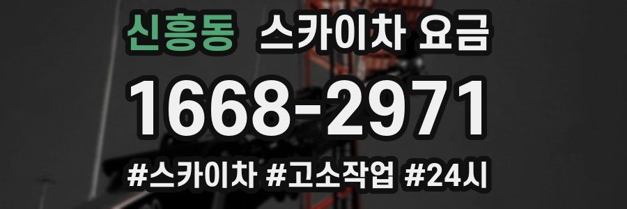 신흥동 스카이차 요금