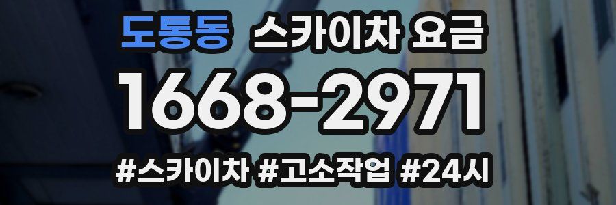 도통동 스카이차 요금