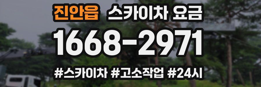 진안읍 스카이차 요금