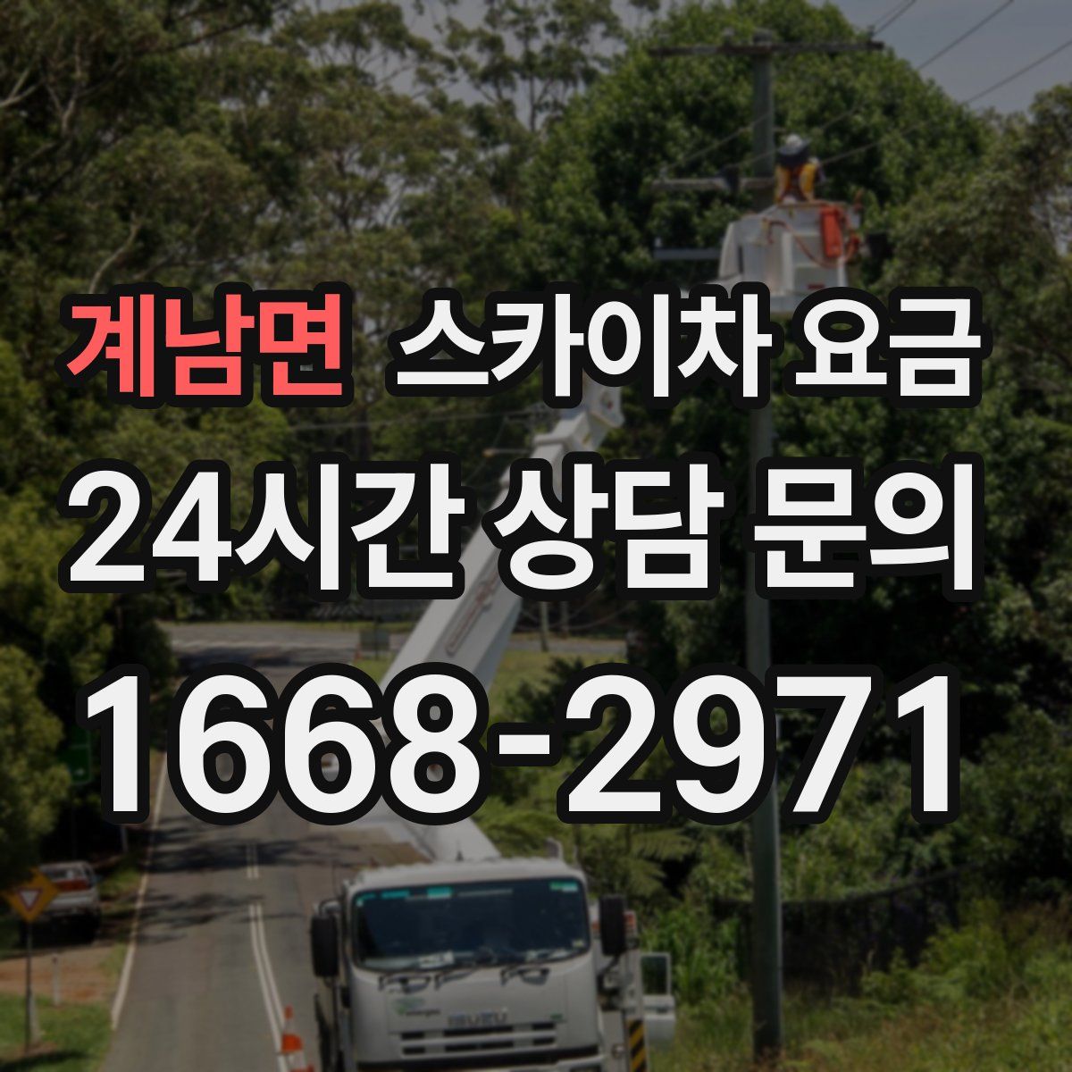 계남면 스카이차 요금