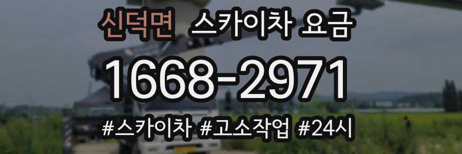 신덕면 스카이차 요금