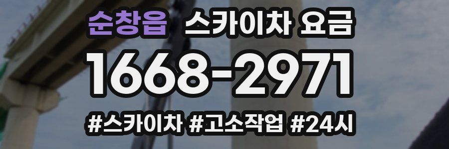 순창읍 스카이차 요금