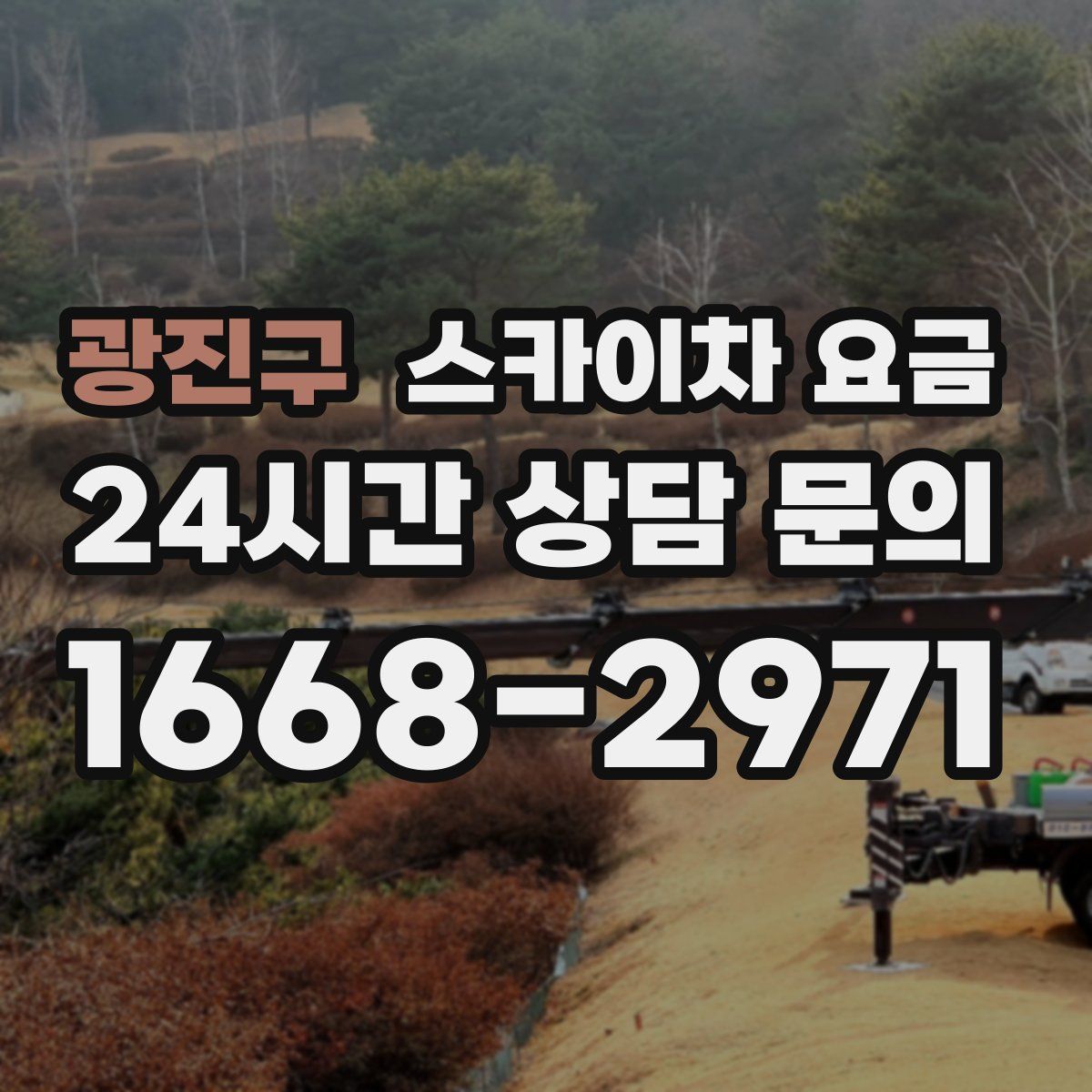 광진구 스카이차 요금