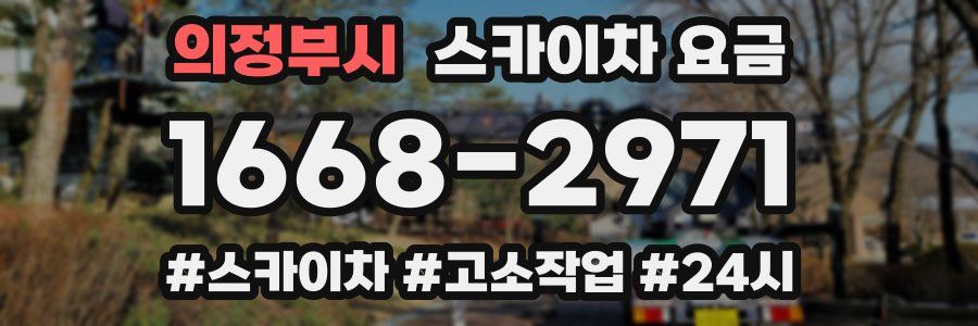 의정부시 스카이차 요금