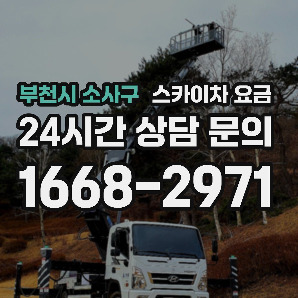부천시 소사구 스카이차 요금
