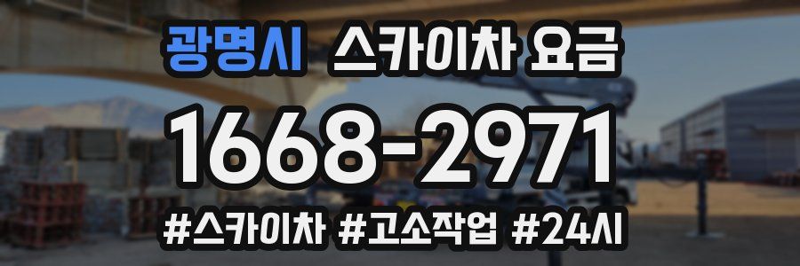 광명시 스카이차 요금