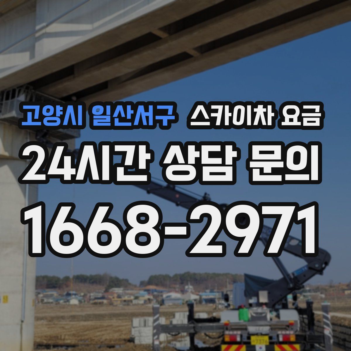고양시 일산서구 스카이차 요금