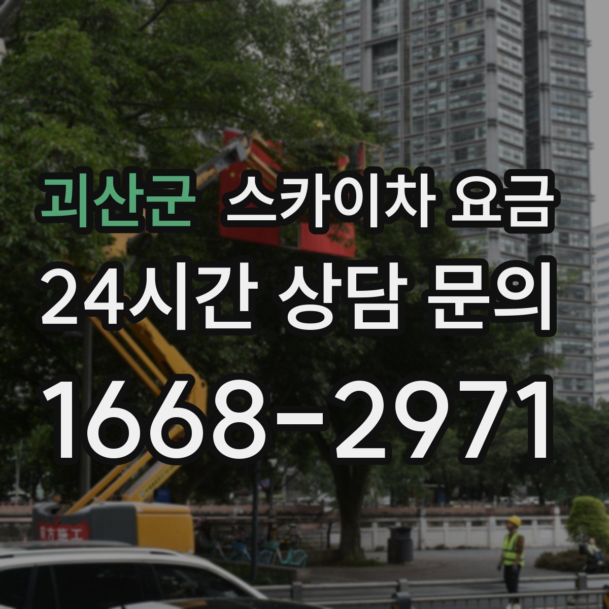 괴산군 스카이차 요금
