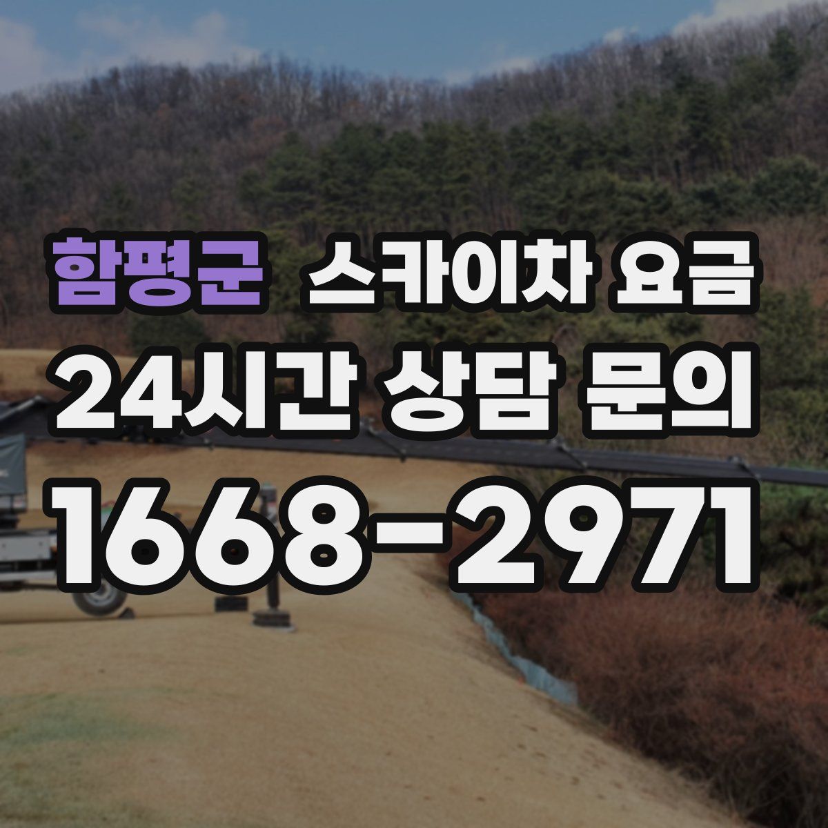 함평군 스카이차 요금
