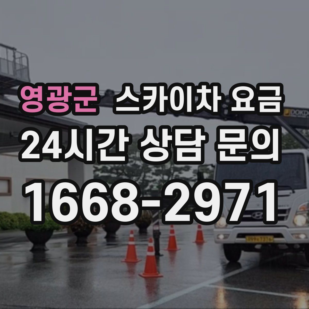 영광군 스카이차 요금
