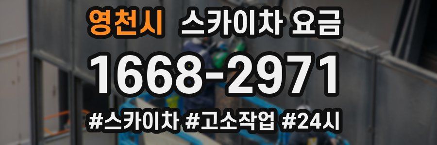 영천시 스카이차 요금