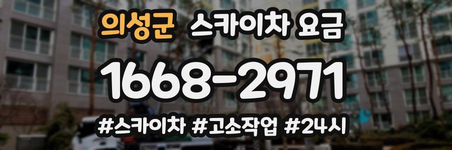 의성군 스카이차 요금