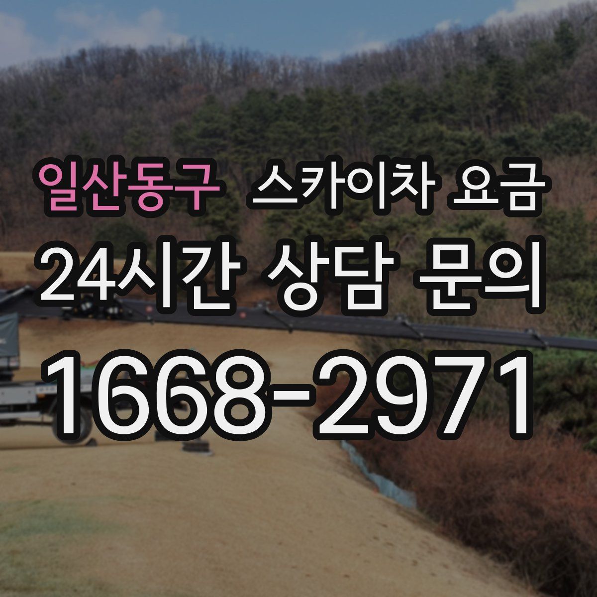 일산동구 스카이차 요금