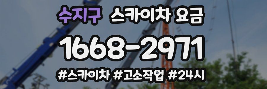 수지구 스카이차 요금
